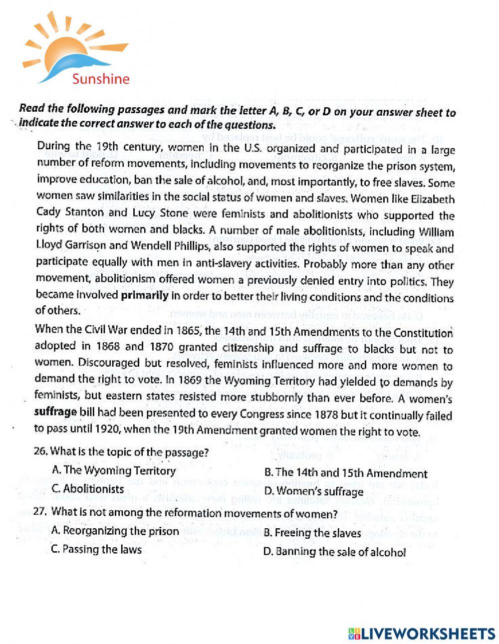 THPT - Practice test 7