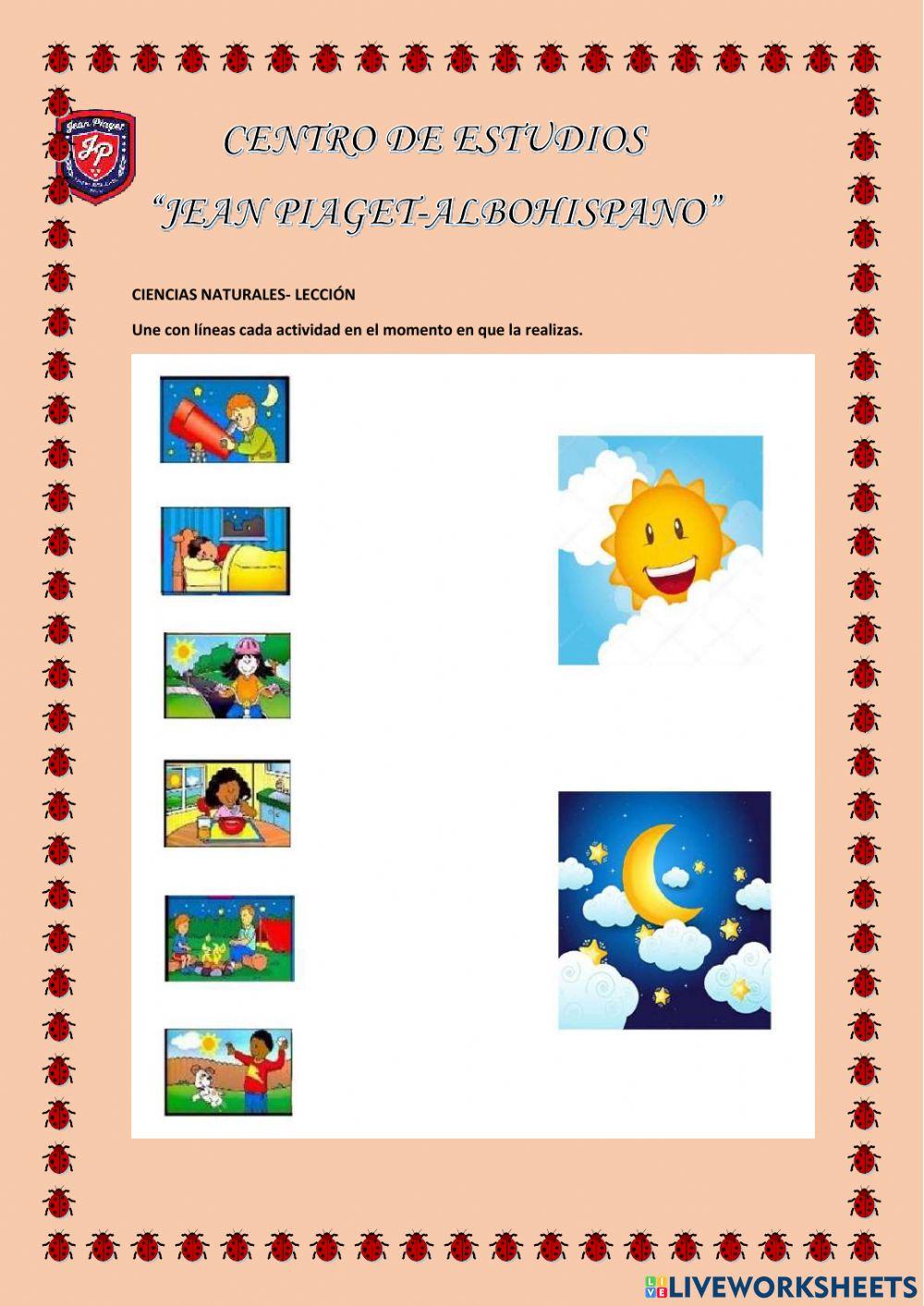 Leccion de ciencias naturales