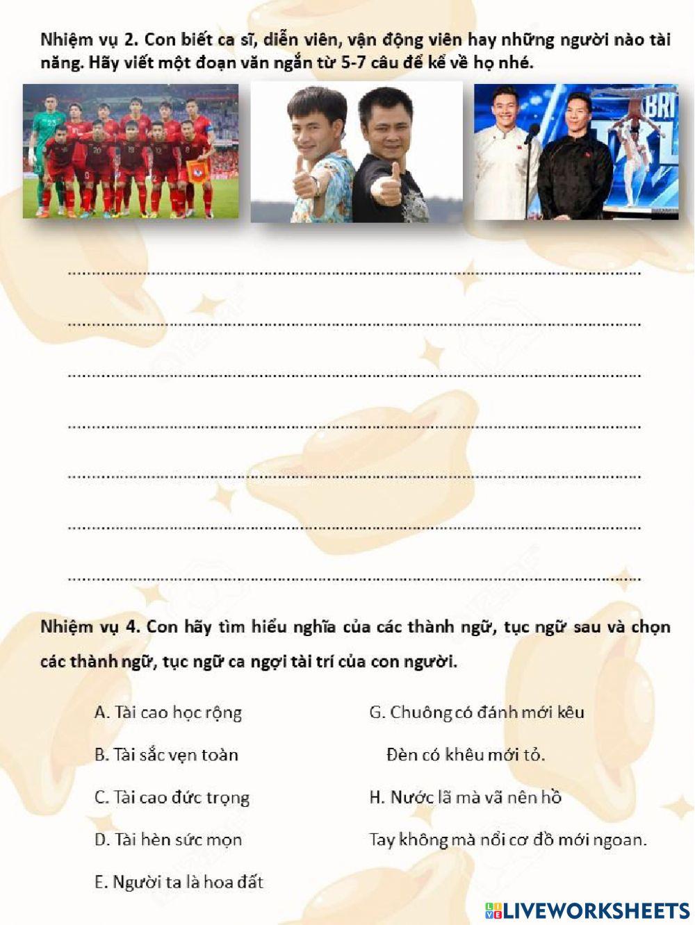 PBT TV4 - Mo rong von tu: Tai nang