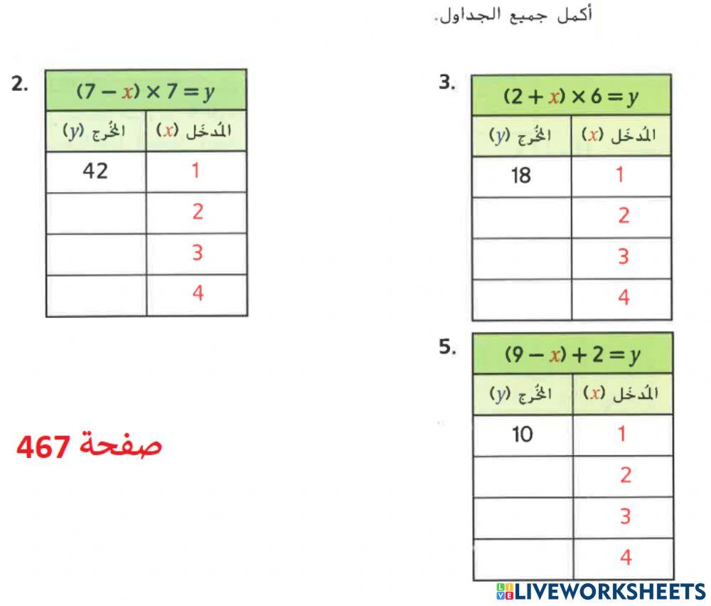 العمليات  التي تتضمن عمليات متعددة