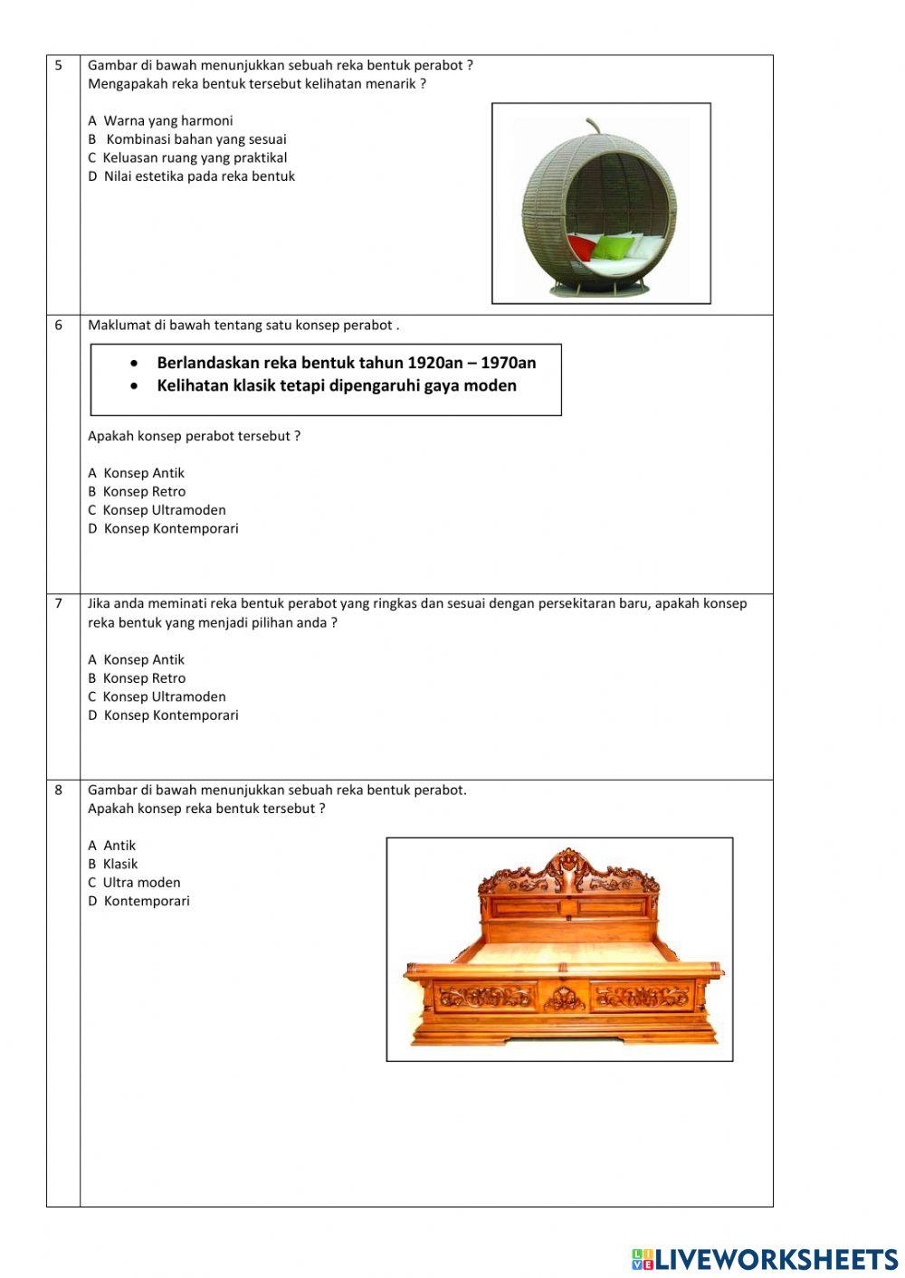 TINGKATAN 3 Tajuk 7 : Reka Bentuk Industri