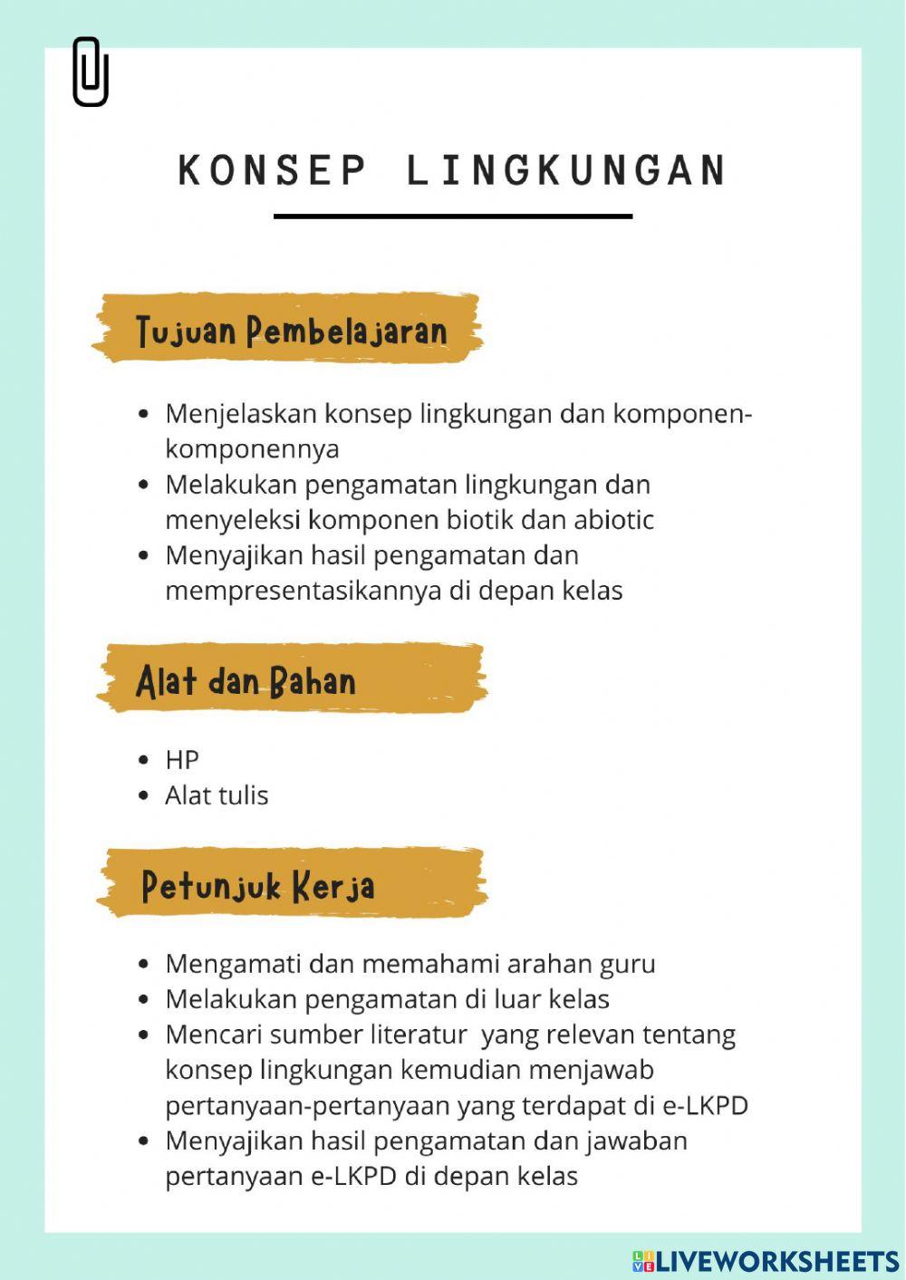 Interaksi Makhluk Hidup dengan Lingkungannya