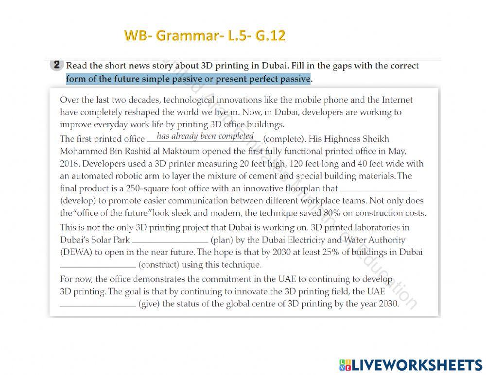 Lessons 5&6 Innovation