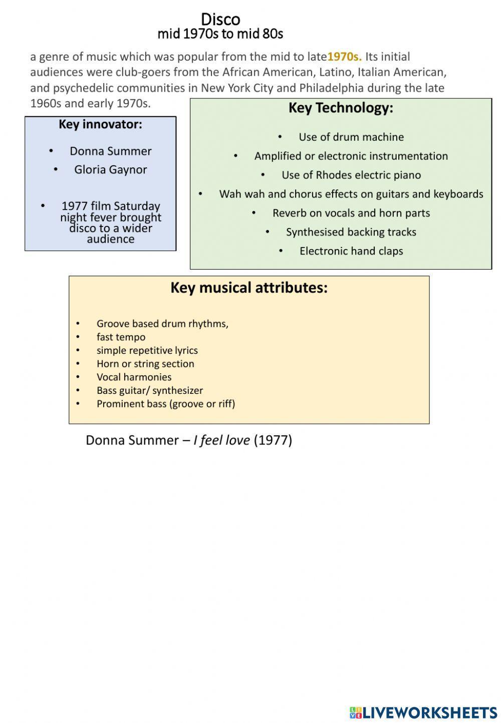 Nat 5 Music Tech Styles 3