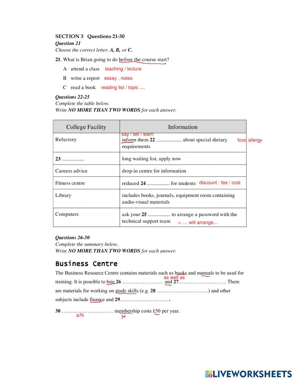 Pre listening extra 42