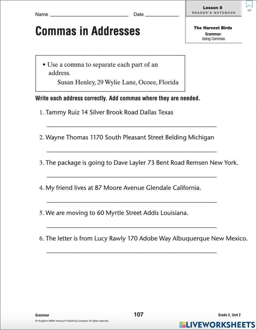 Journey's Readers Notebook Pg. 107