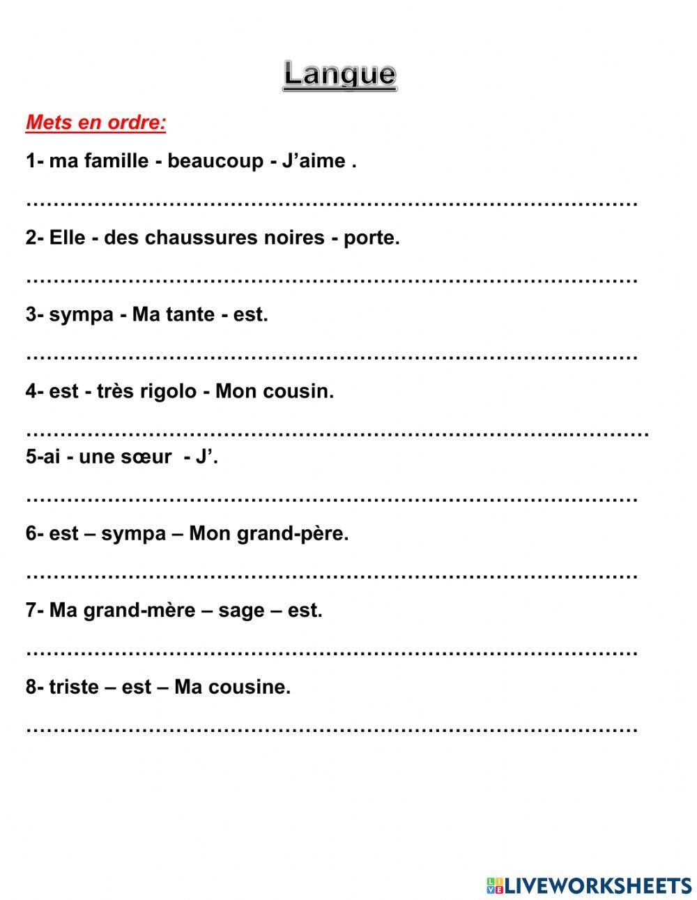 g3 french revision 