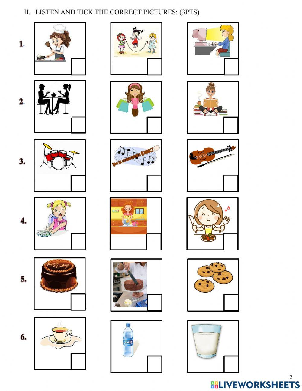 TEST - LISTENING HK1 LOP 5 TC