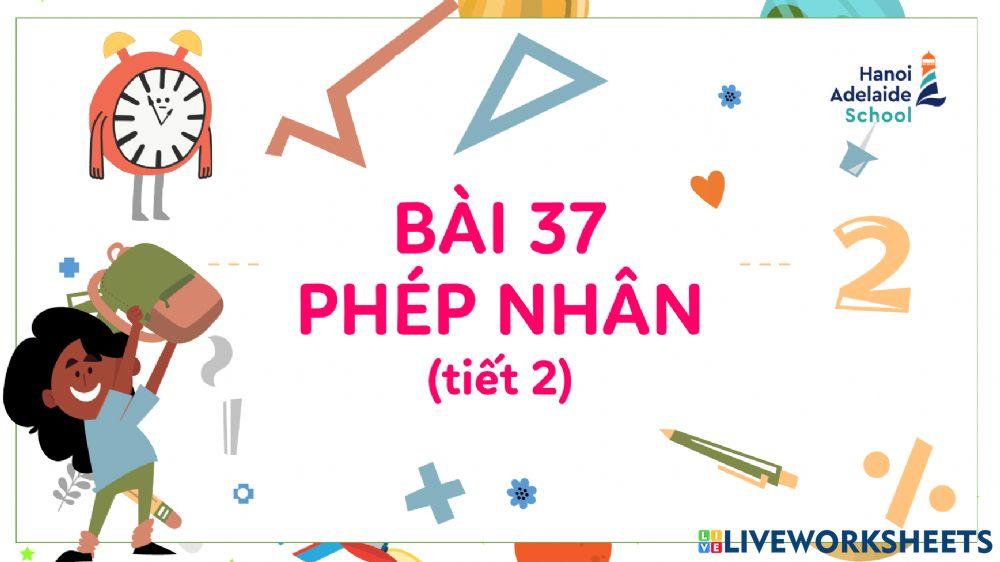 Phép nhân (tiết 2)