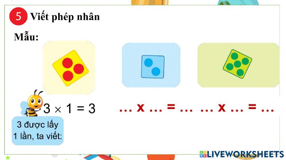 Phép nhân (tiết 2)