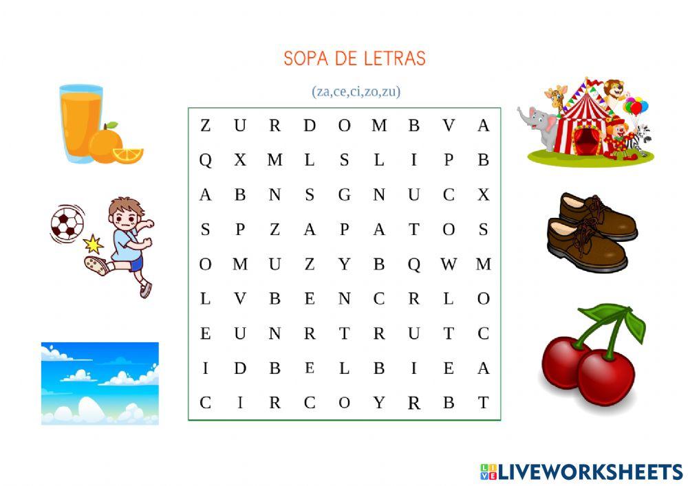 Sopa de letras