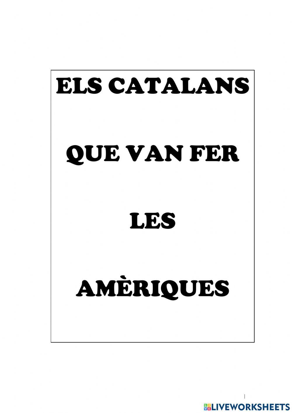 Els catalans que volien fer les amèriques