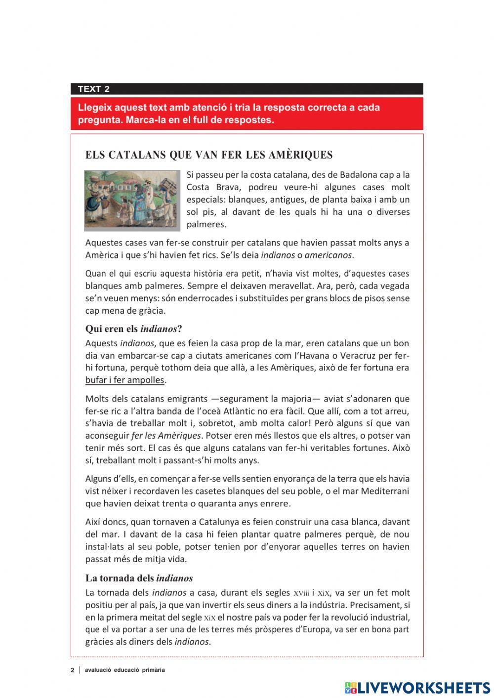 Els catalans que volien fer les amèriques