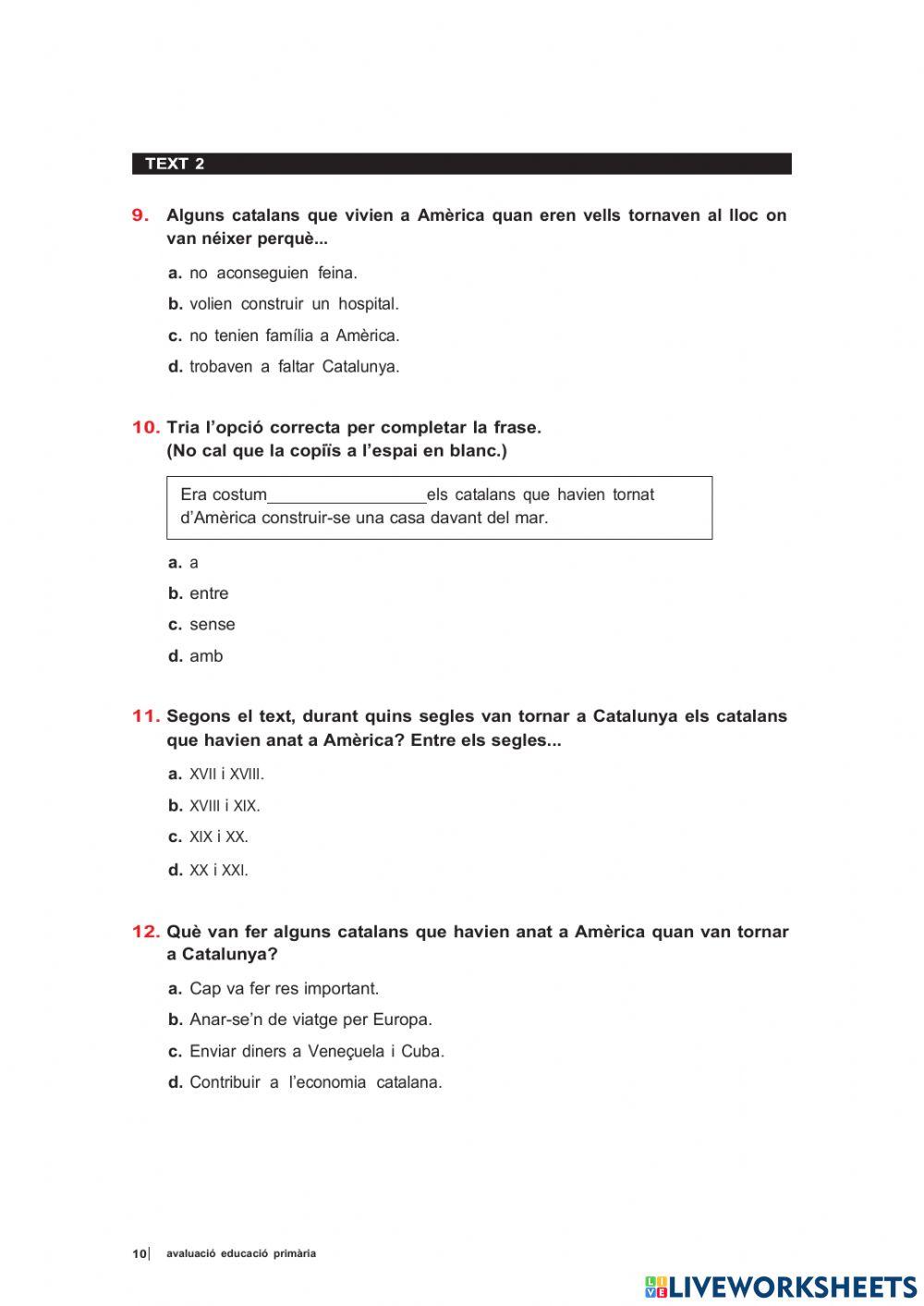 Els catalans que volien fer les amèriques