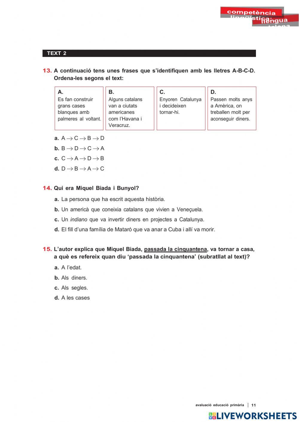 Els catalans que volien fer les amèriques