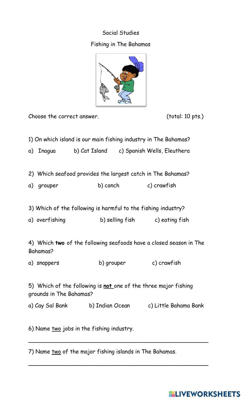 Fishing in The Bahamas