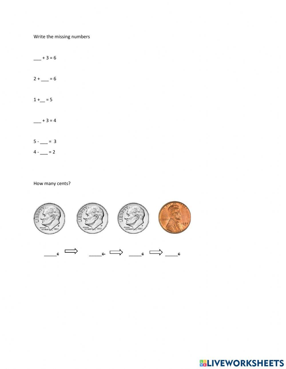 1788163 grade 1 abeka arithmetic worksheet
