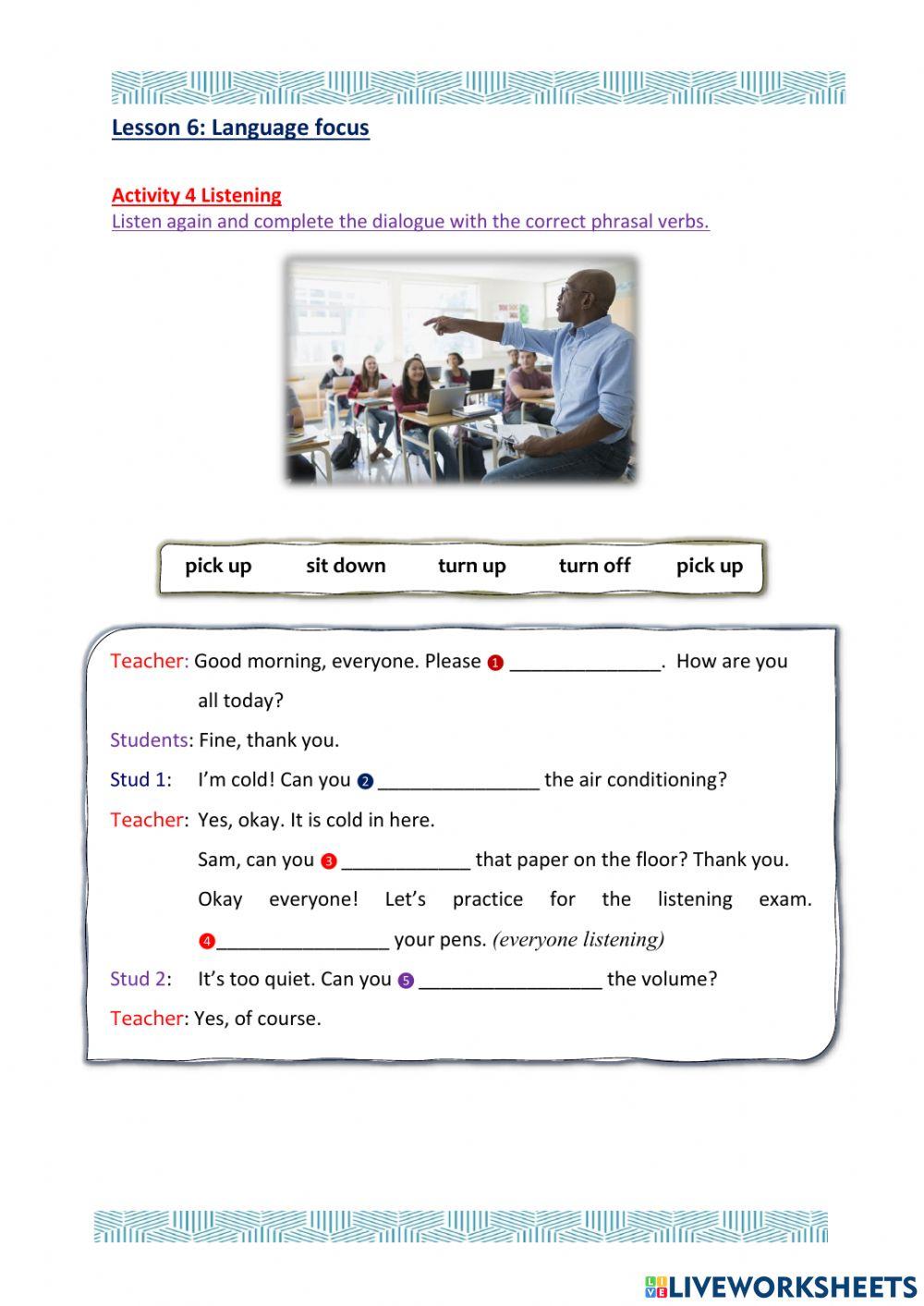 Access 8 - T2 - U5 - L6 - Act 4