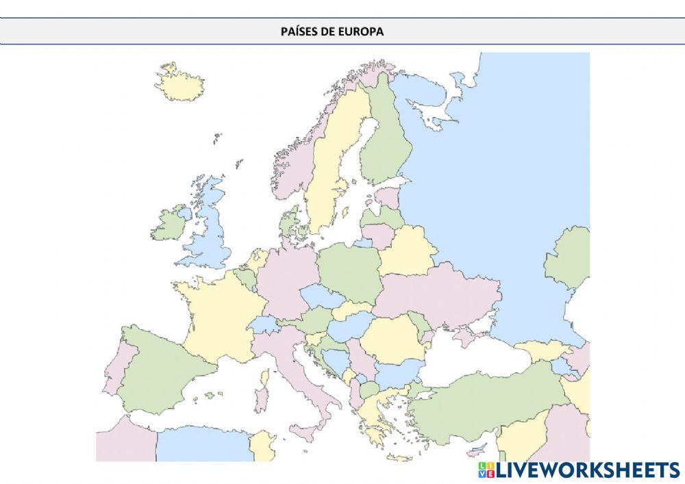 Países de europa Países de europa