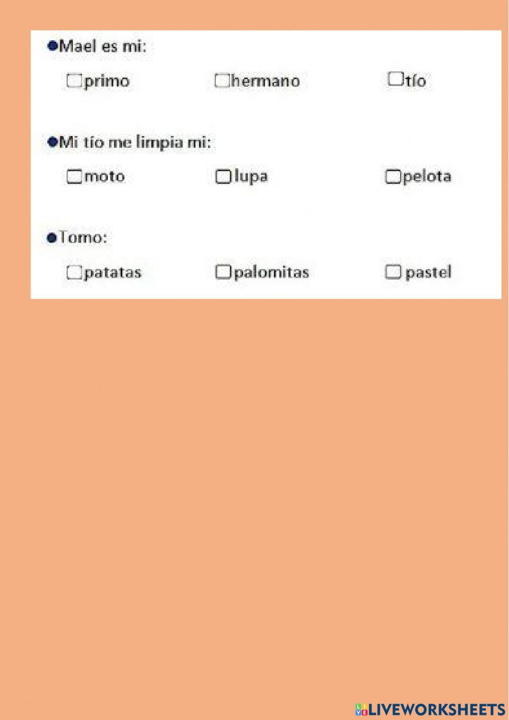 Español1G-Comprensión lectora T