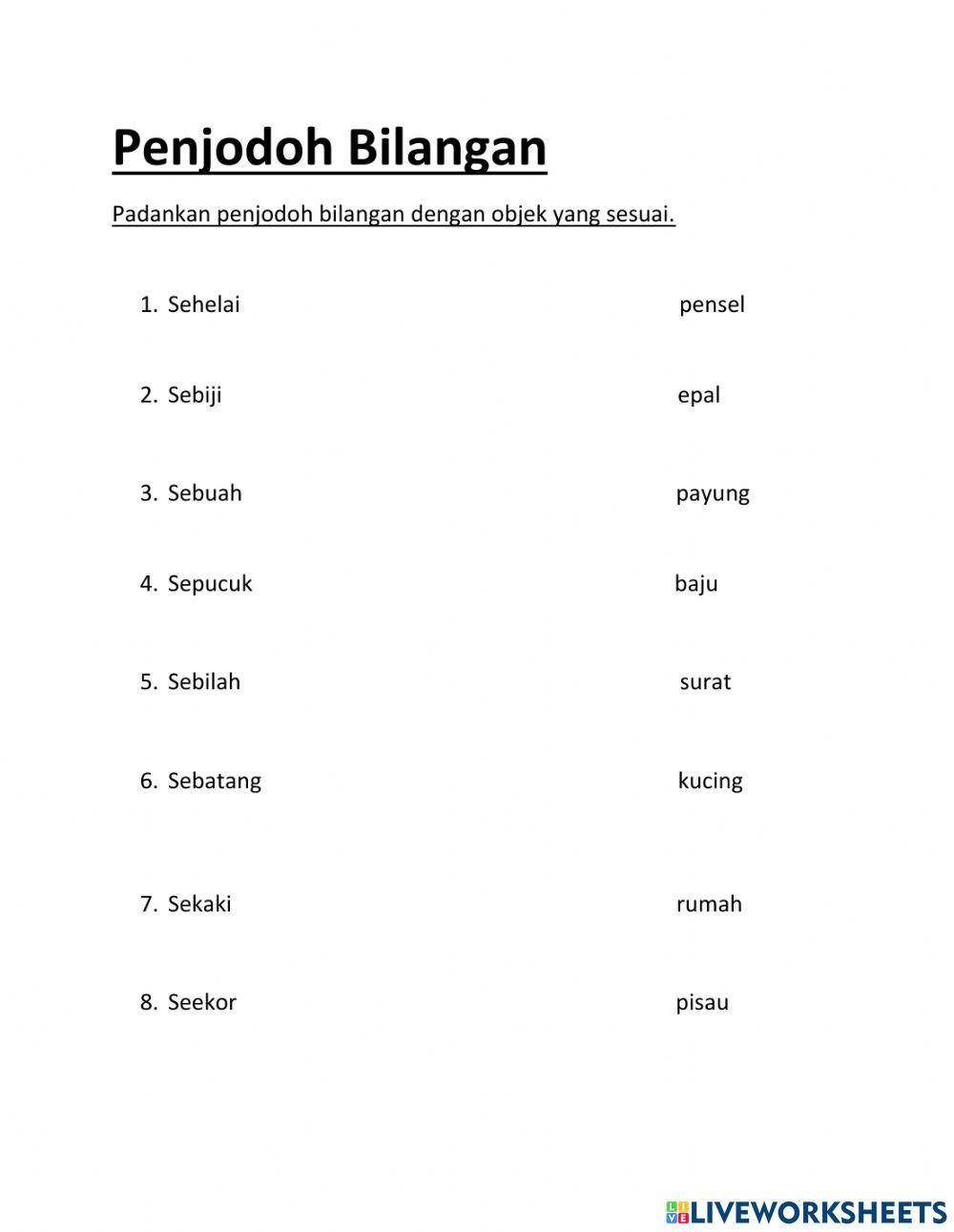 Penjodoh bilangan