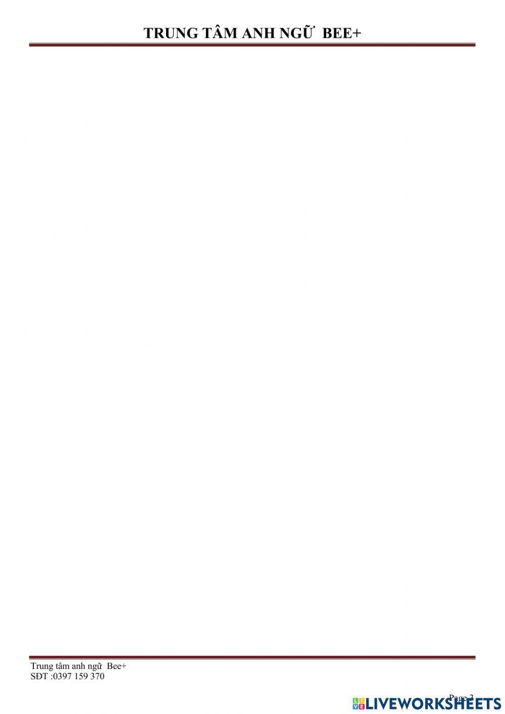 Family and Friends 3 Unit 14