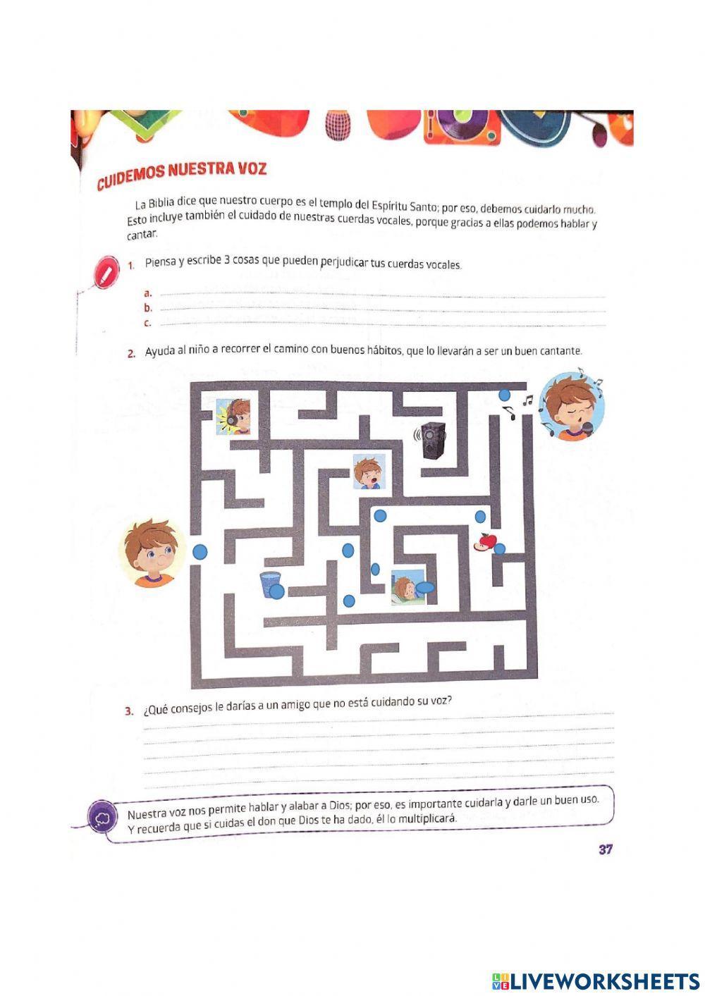 La voz, mi instrumento natural