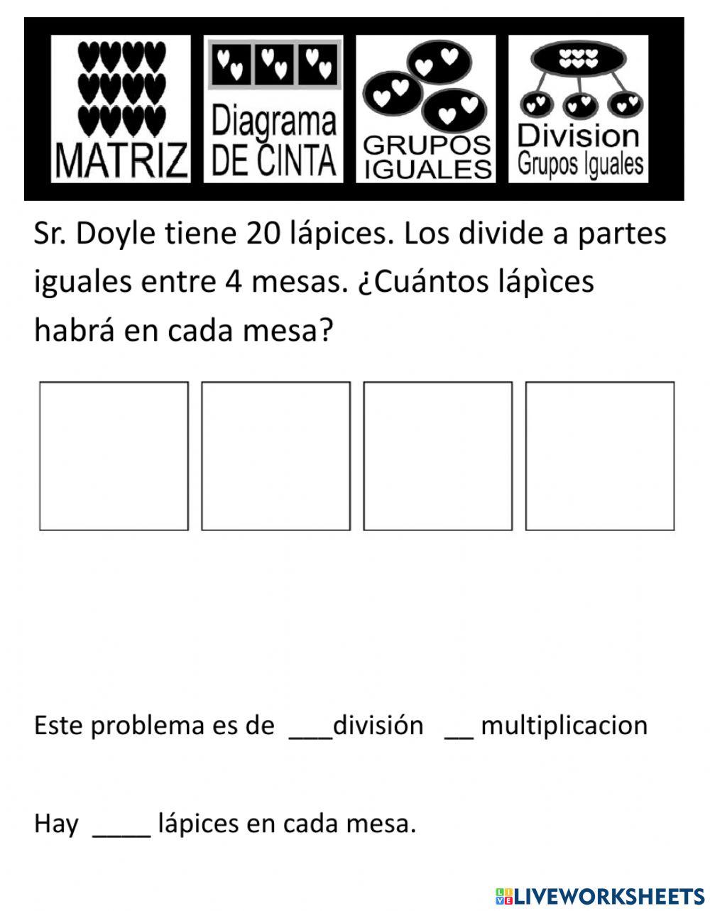Problemas de division