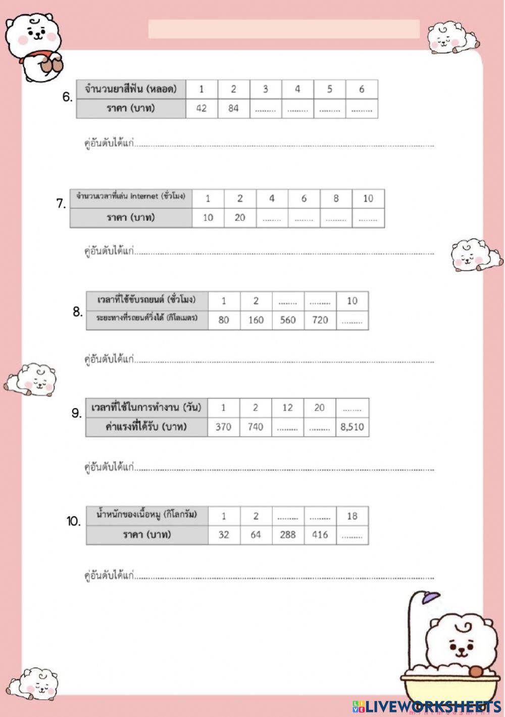 คู่อันดับ
