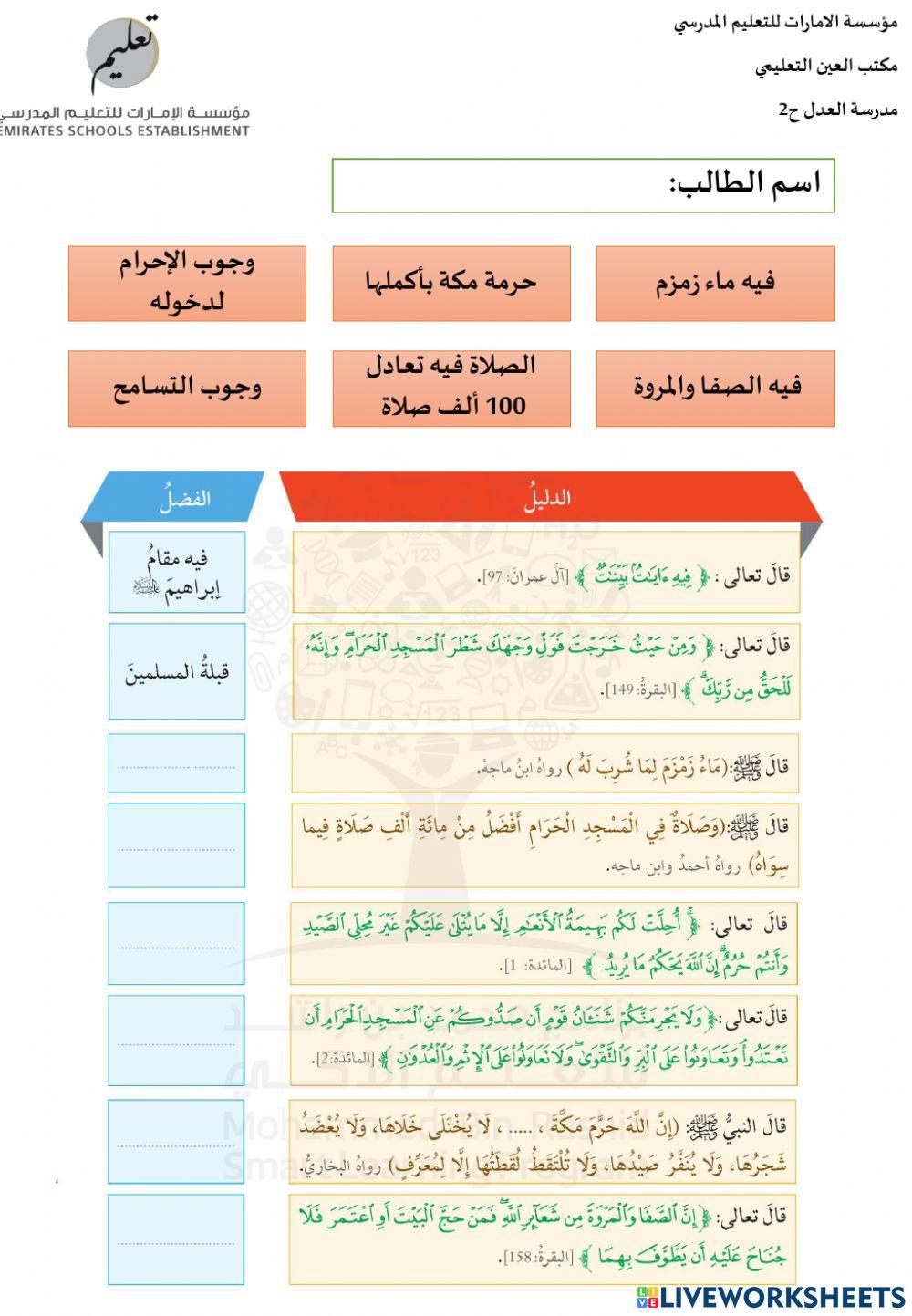 اقدس بيوت الله