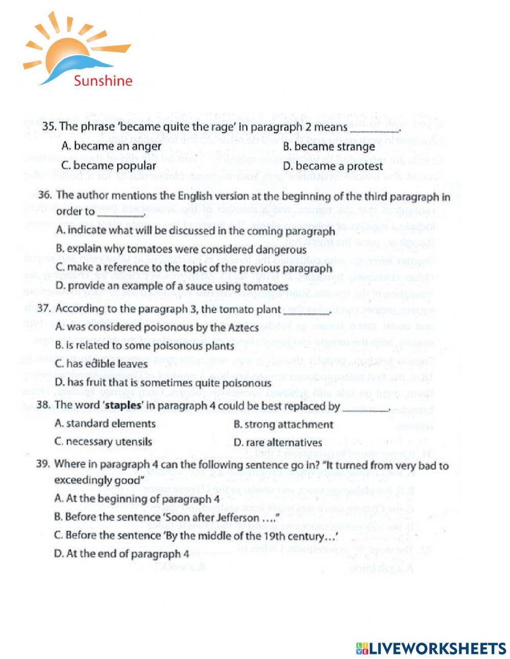 THPT - Practice test 8