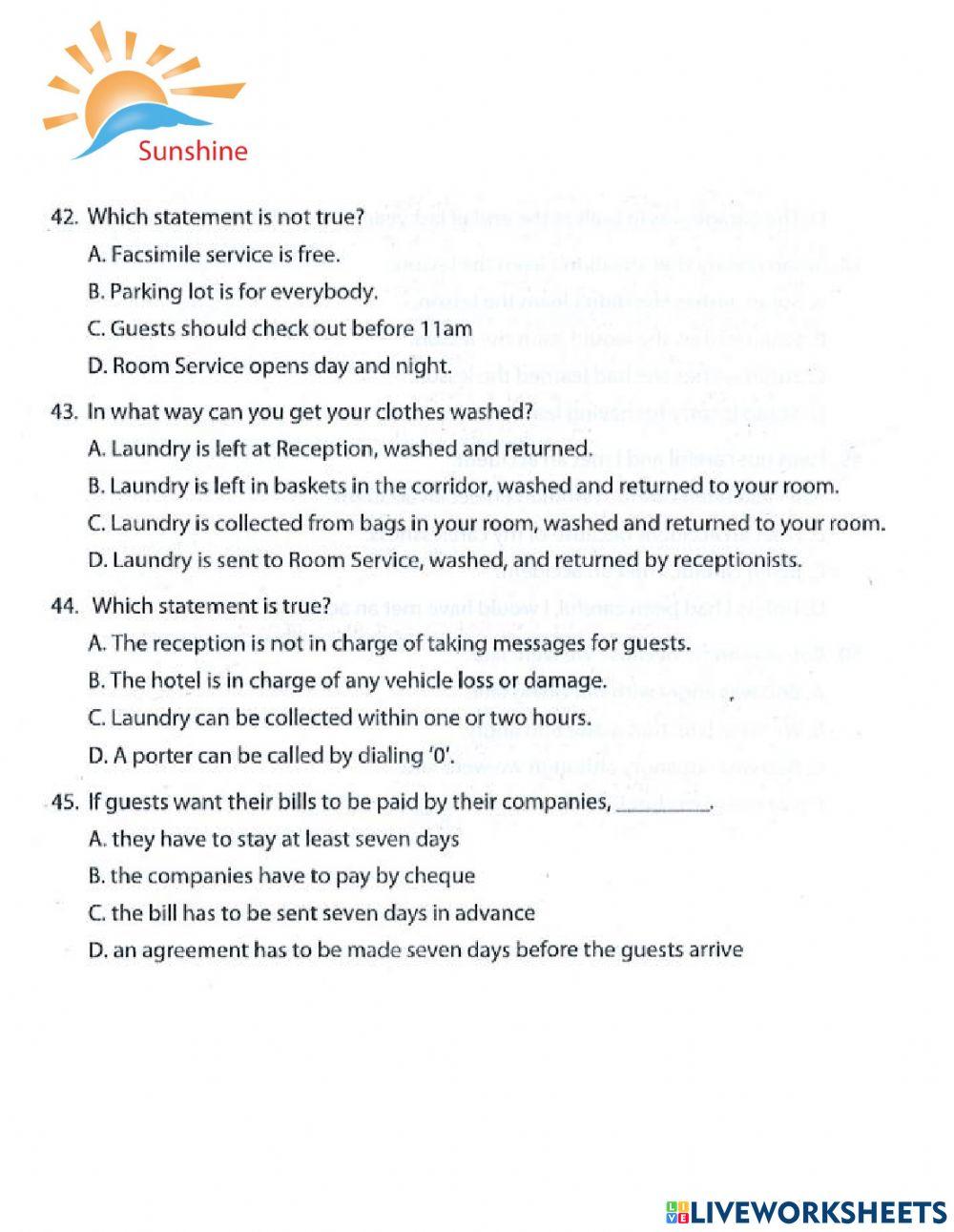 THPT - Practice test 8