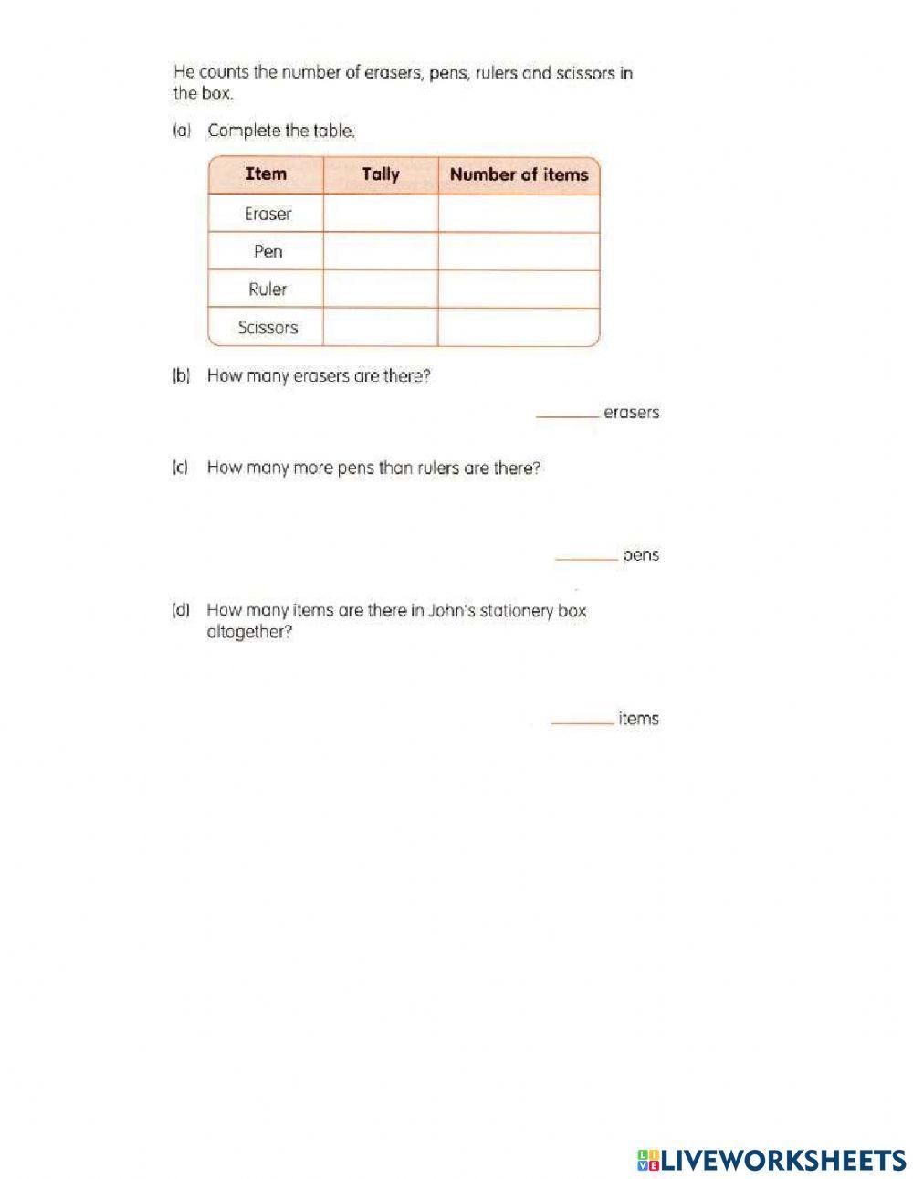 Assessment Unit 14 Data Handling