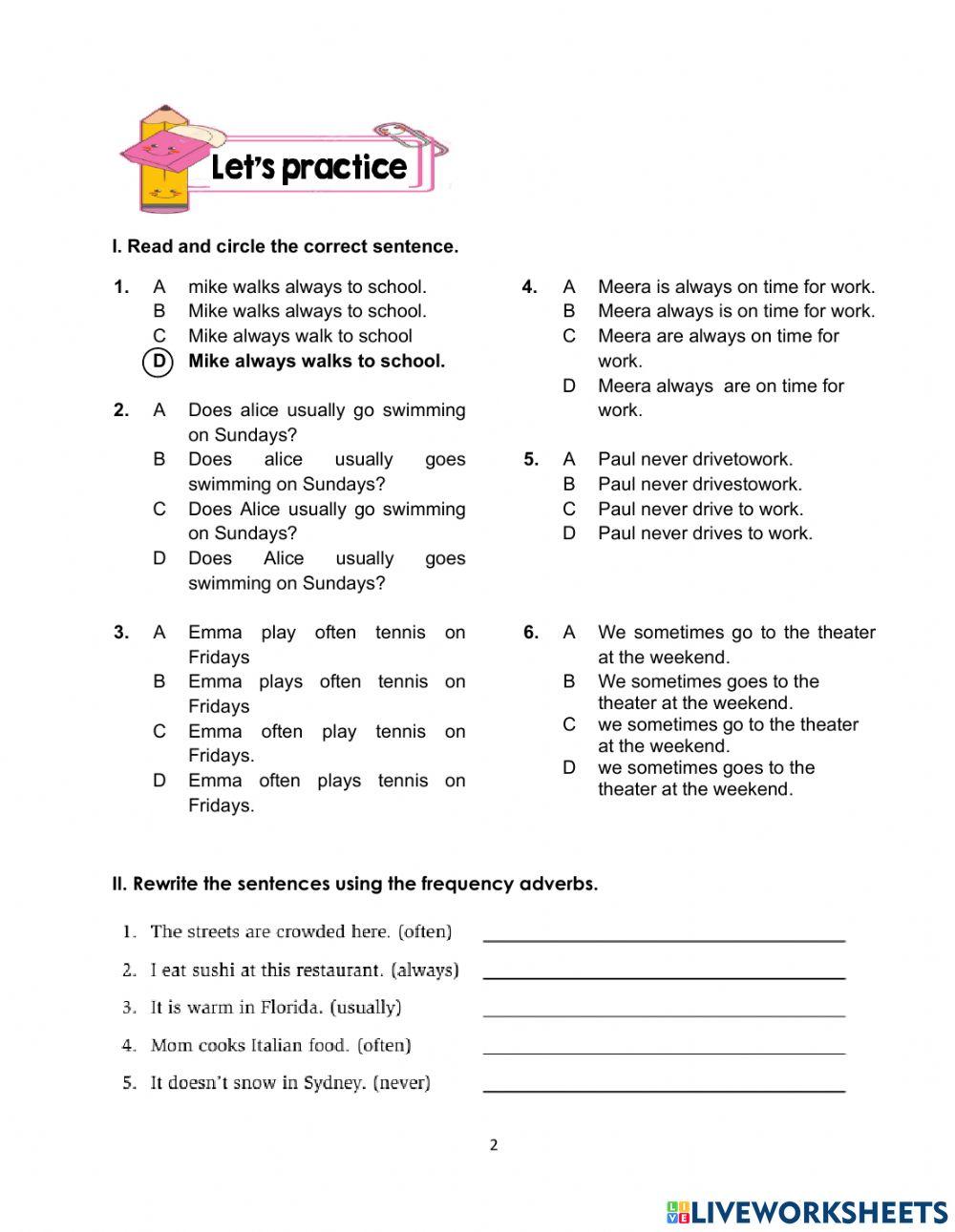 CGE3-Adverbs of Frequency