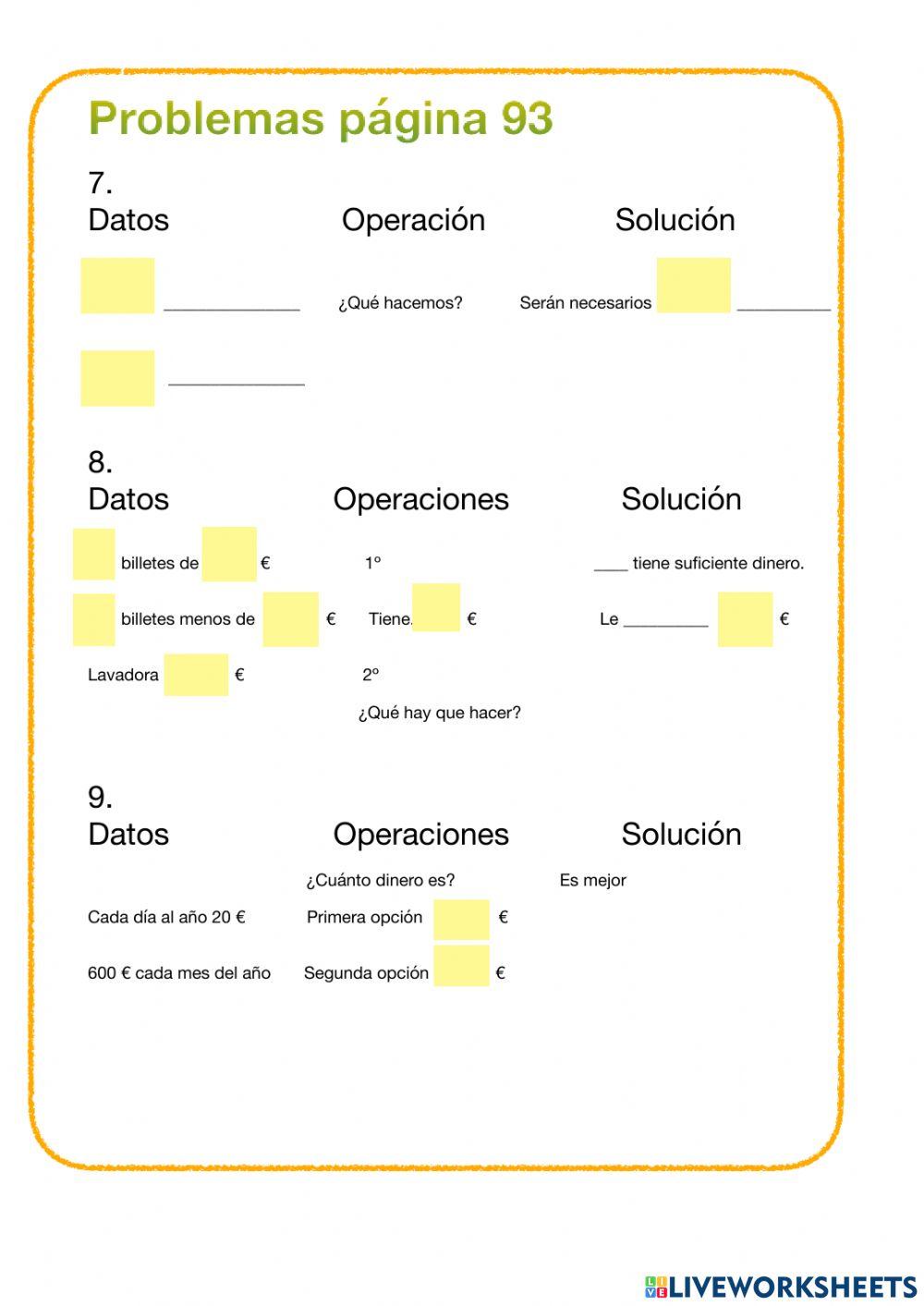 Problemas página 93