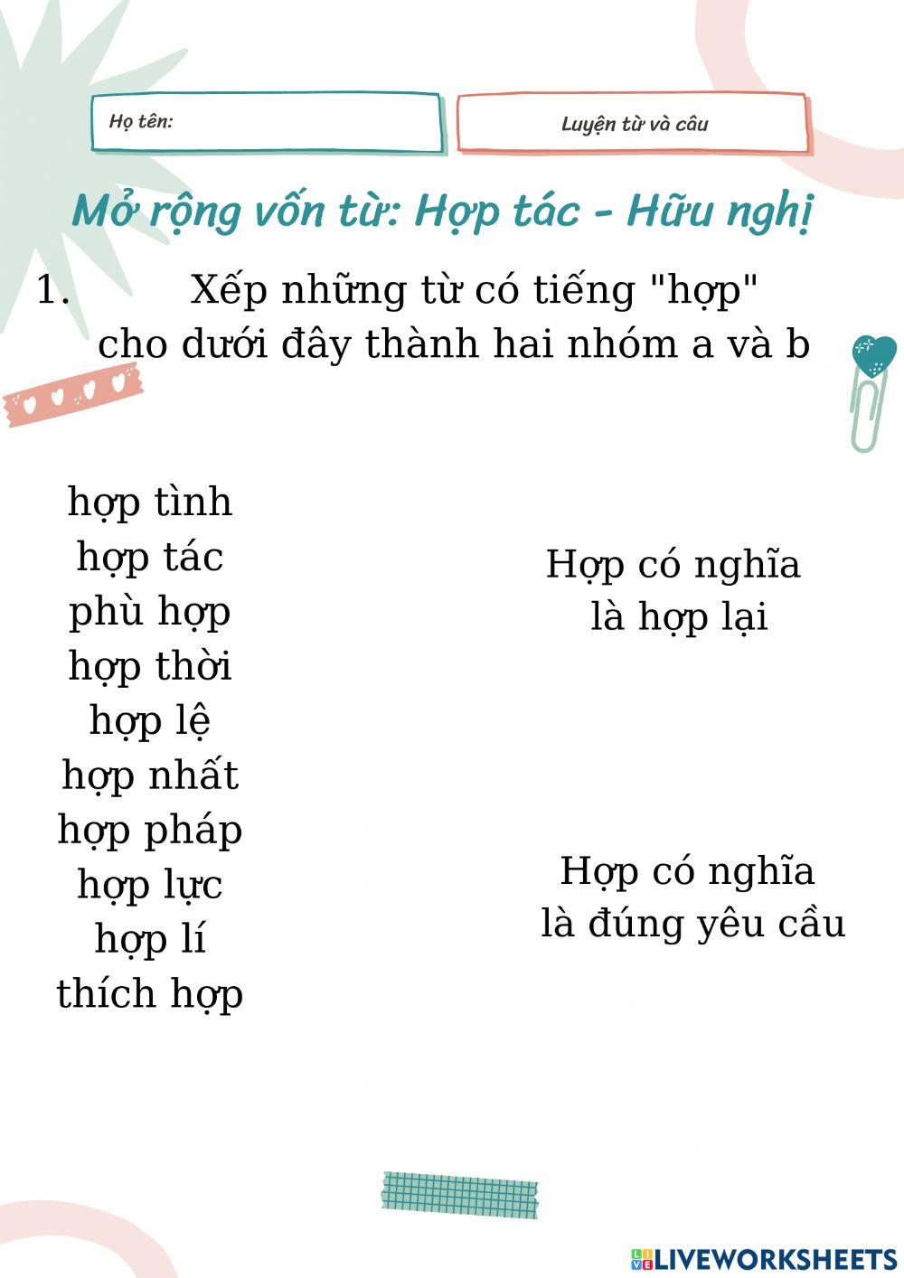 MRVT: Hợp tác - Hữu nghị (2)