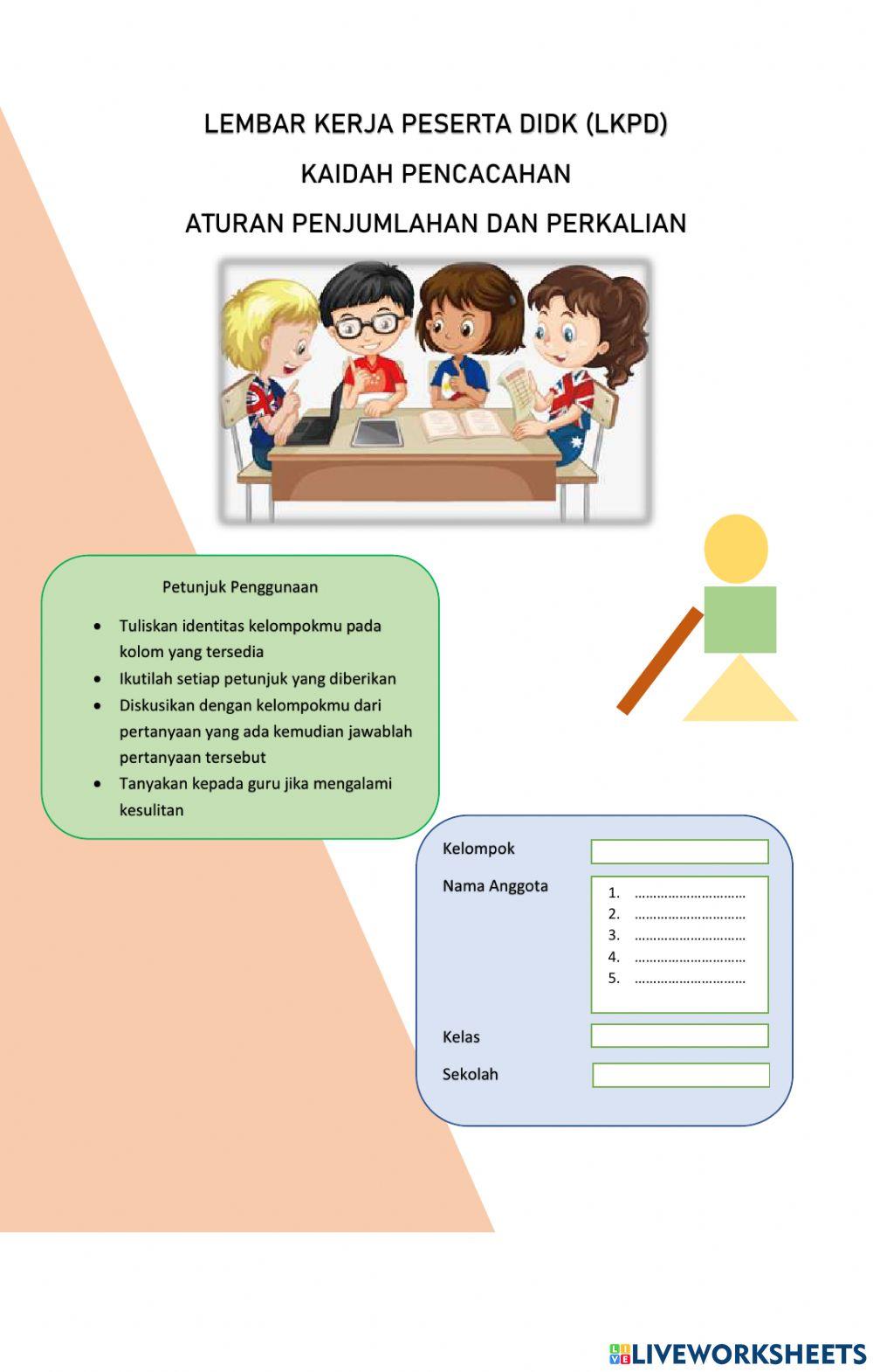 LKPD Kaidah Pencacahan PBL s-1