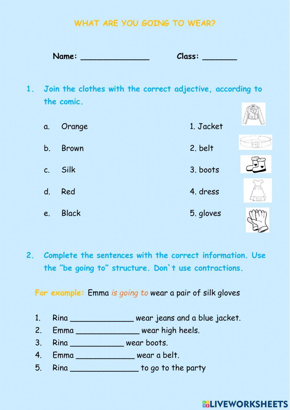 What are you going to wear