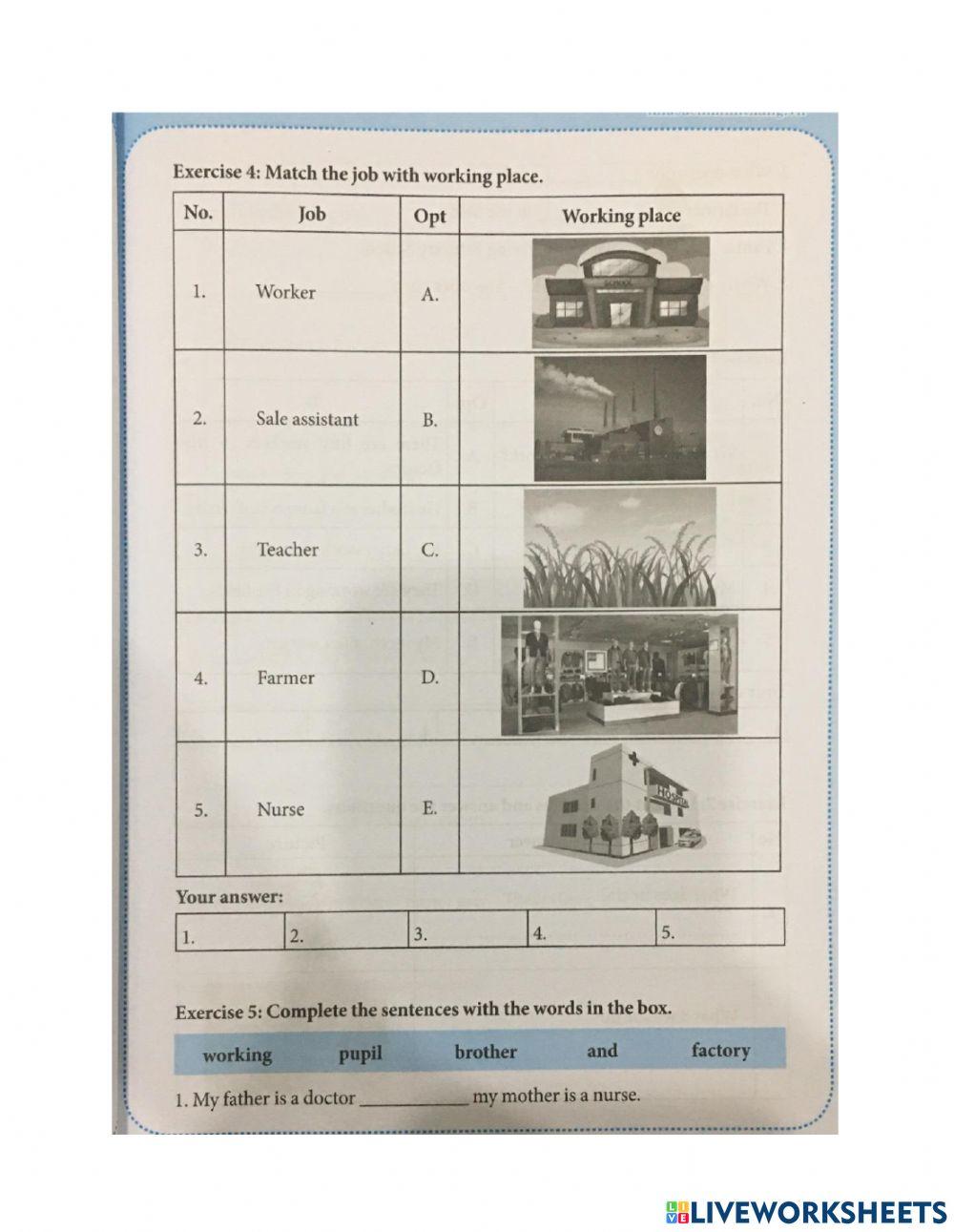 Tiếng Anh 4 Unit 12