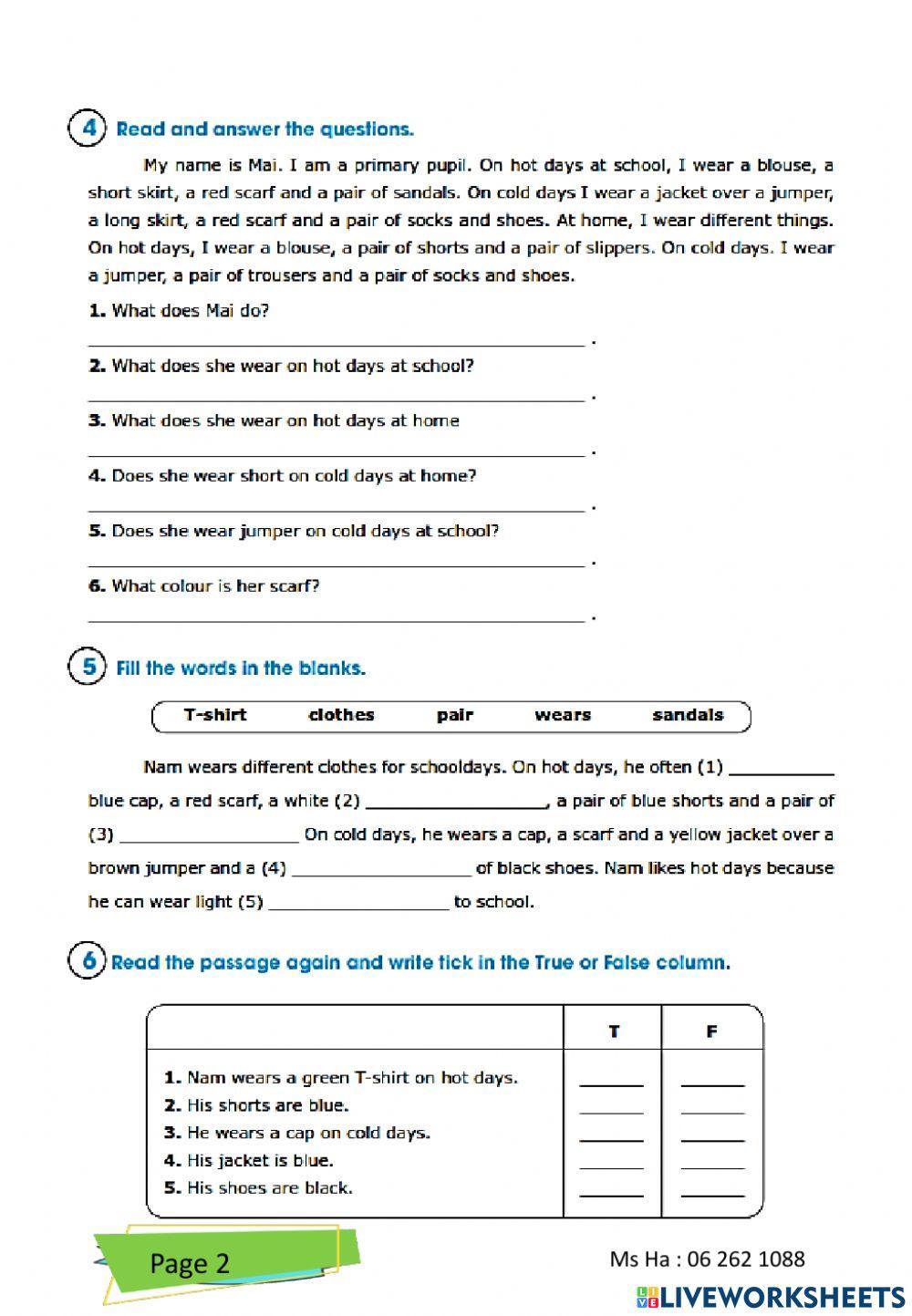 Unit 17 E4 - How much is the T-shirt?