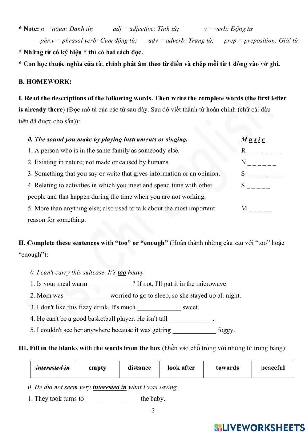 17.01.22-Gold A2+-U6-Vocab 1