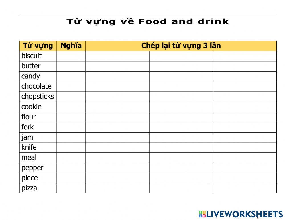 TV-F-Food and drink