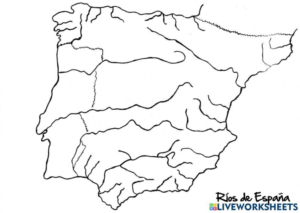 Rivers In Spain Exercise Live Worksheets 201122201453290412001 