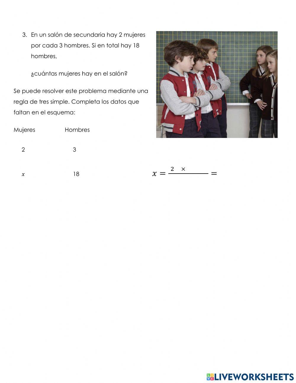 Proporcionalidad directa