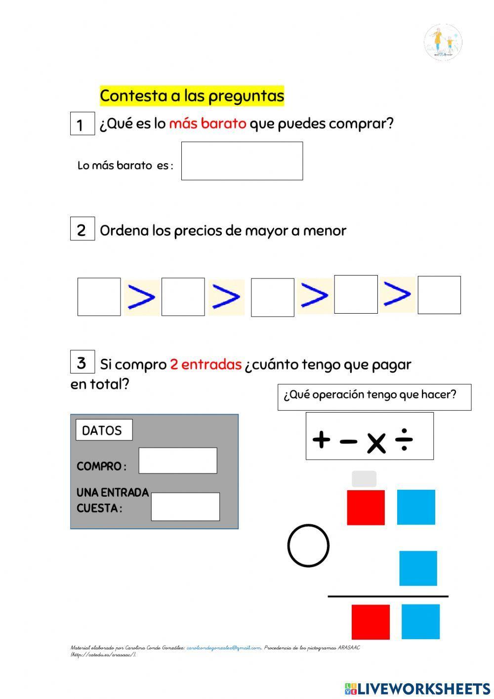 problema MATEMÁTICAS