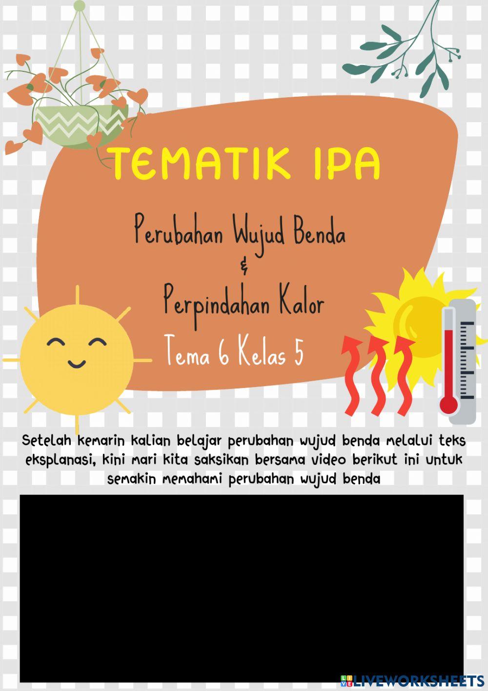 Tematik IPA Kelas 5