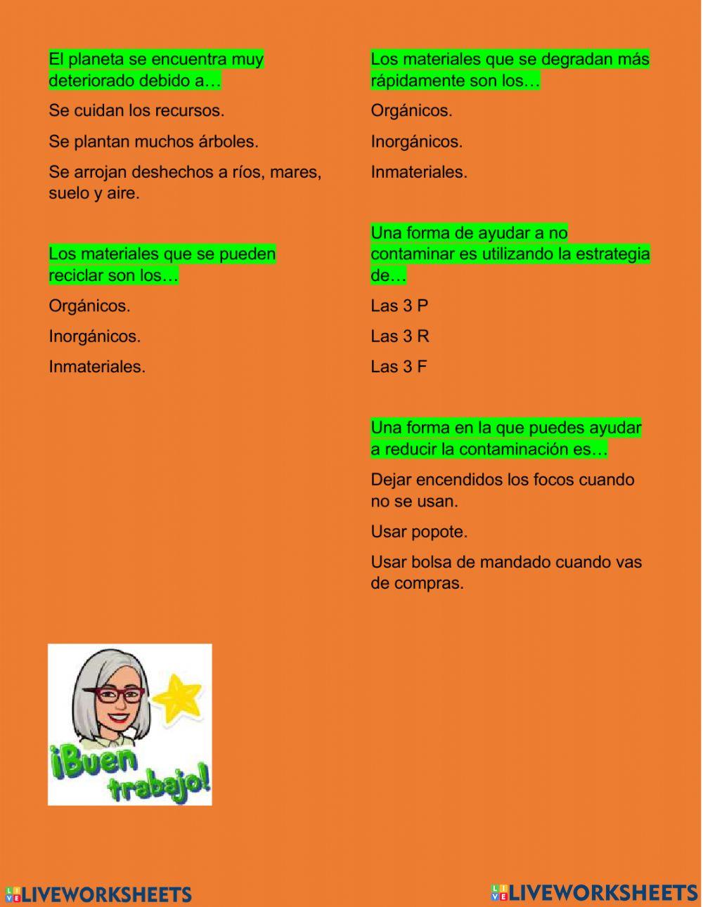 Degradación de materiales inorgánicos