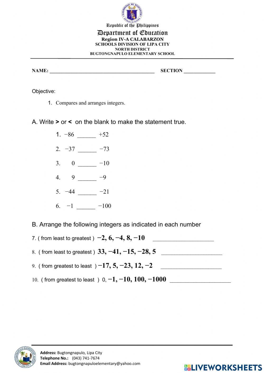 Quarter 2 Math Activity Online Exercise For Live Worksheets quarter-2-math-activity-online-exercise-for-live-worksheets