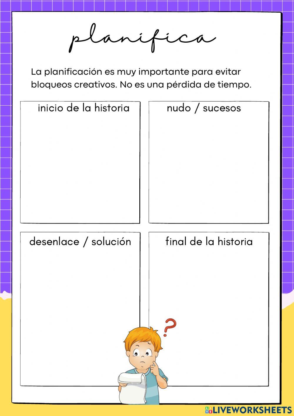 Creando una historia