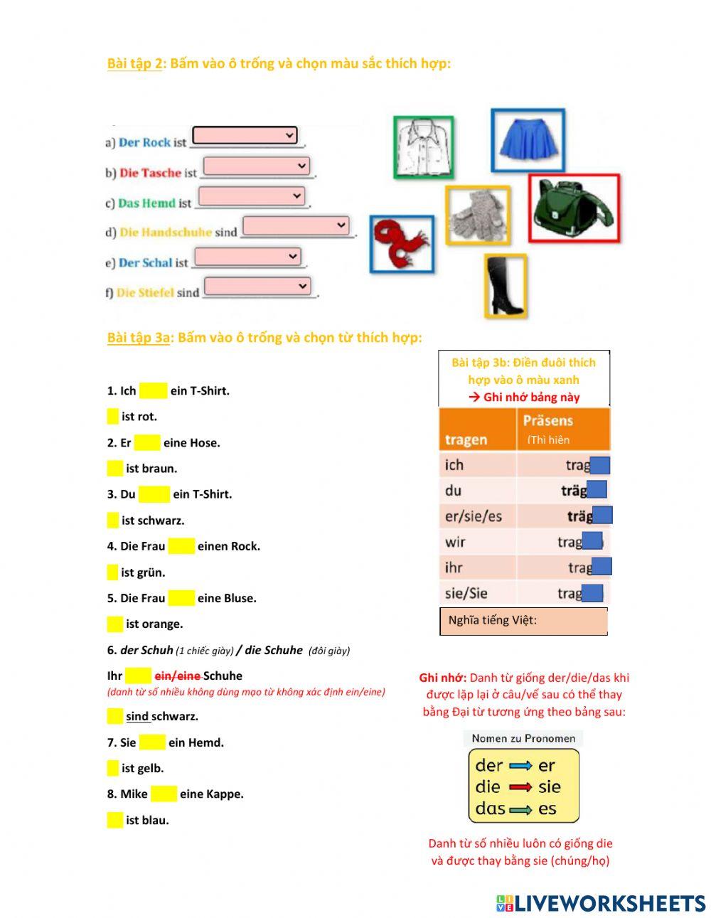 6c-phiếu bài tập–w16 –bekleidung (quần áo)